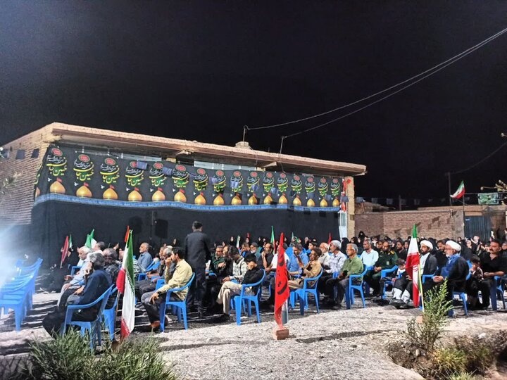 برگزاری مراسم چهلم امام شهید