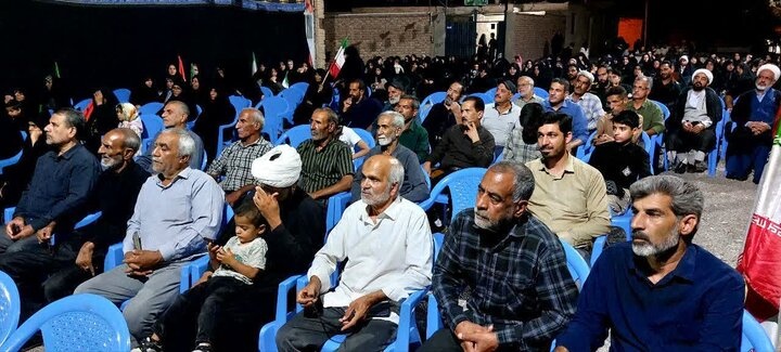 برگزاری مراسم چهلم امام شهید