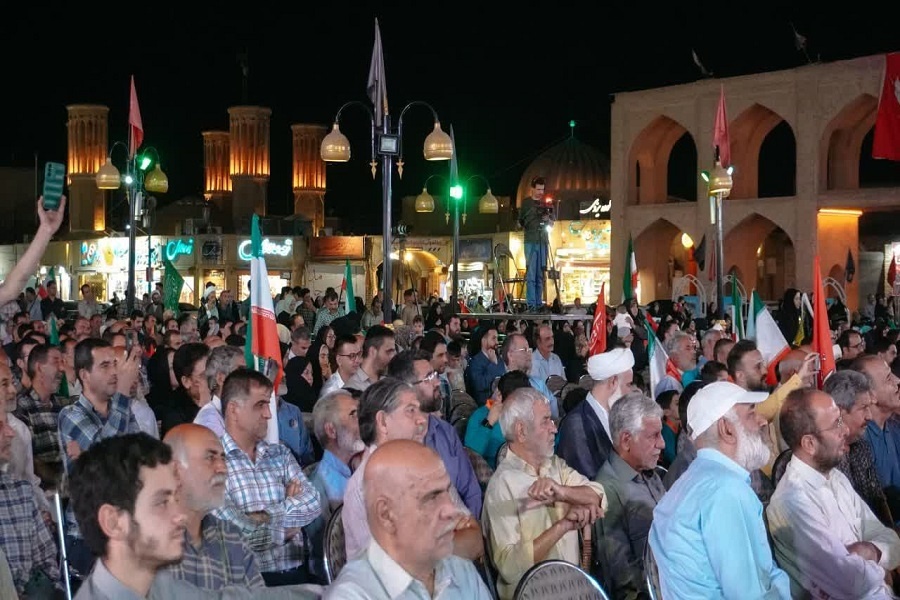 جشن «مهر باران» در حسینیه امیرچقماق یزد برگزار شد