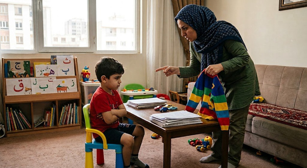دستورالعمل ساخت یک کودک لجباز!