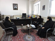 دیدار مدیر استان با مسئول بسیج جامعه زنان سپاه استان کرمانشاه