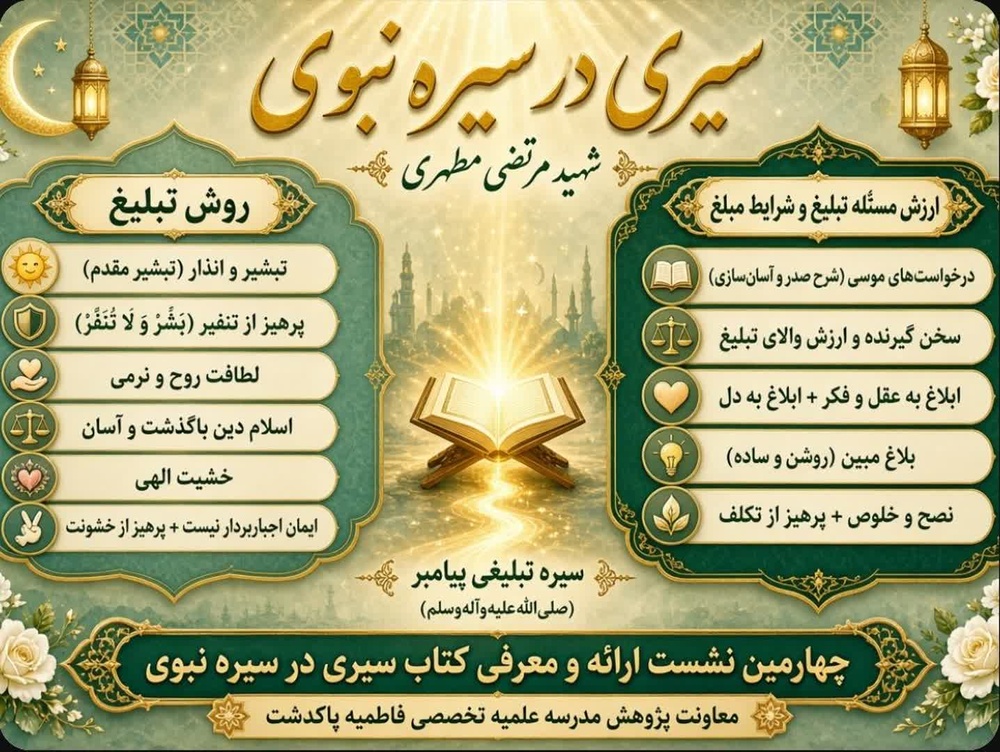 سیره تبلیغی پیامبر(ص)؛ الگویی برای تبلیغ عقلانی و فطرت‌محور