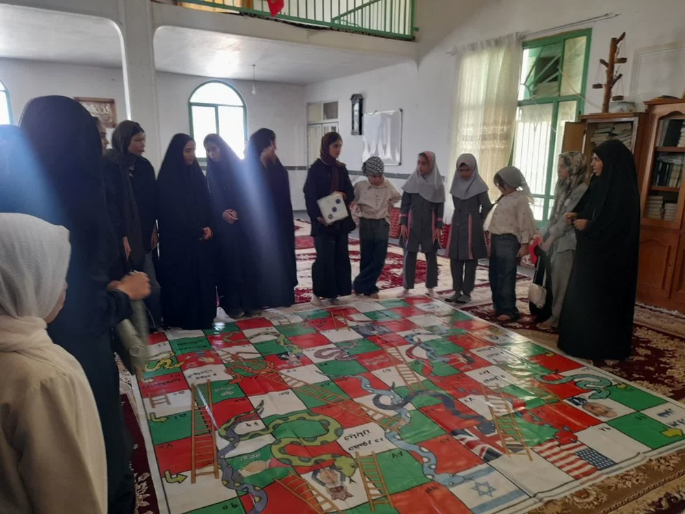حضور گروه جهادی بسیج طلاب مطهره کبودرآهنگ در رزمایش جهادگران فاطمی ۶