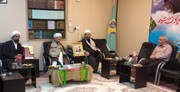 مدیر حوزه علمیه خواهران استان خوزستان با امام جمعه محترم شهرستان امیدیه دیدار کرد