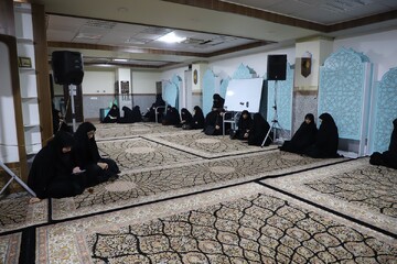 تصاویر/ مراسم سوگواری سالروز وفات حضرت فاطمه معصومه(س) در مرکز مدیریت حوزه‌های خواهران