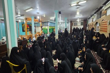برگزاری مراسم بزرگداشت بانوی فرهیخته علمی، فرهنگی و حوزوی استان یزد مرحومه فاطمه غفارنیا