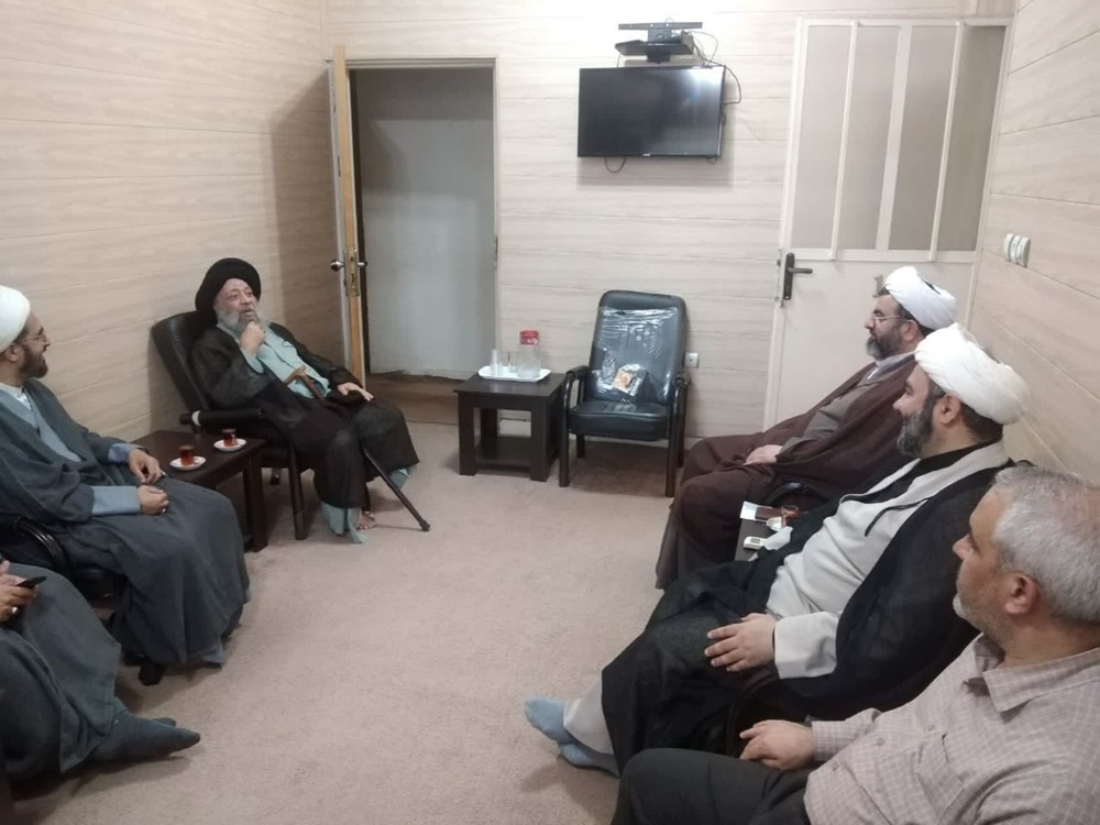 دیدار مدیر حوزه علمیه خواهران خوزستان با حضرت آیتالله موسوی جزایری حفظه الله