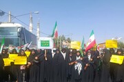 حضور خانواده بزرگ مدرسه علمیه فاطمیه(س) فسا در رزمایش جانفدایان