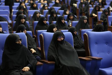 تصاویر/ آیین مشترک آغاز سال تحصیلی حوزه‌های علمیه خواهران و جامعه‌الزهرا سلام‌الله‌علیها