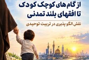 یادداشت| از گام‌های کوچک کودک تا افق‌های بلند تمدنی؛ نقش «اسوه‌پذیری» در تربیت توحیدی