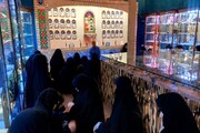 روایت ایثار و مقاومت برای طلاب فاطمیه اشکذر در گنجینه شهدای اردکان