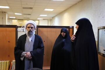 تصاویر/ بازدید مدیر حوزه‌های علمیه خواهران کشور از مؤسسه آموزش عالی معصومیه خواهران