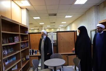 تصاویر/ بازدید مدیر حوزه‌های علمیه خواهران کشور از مؤسسه آموزش عالی معصومیه خواهران