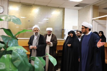تصاویر/ بازدید مدیر حوزه‌های علمیه خواهران کشور از مؤسسه آموزش عالی معصومیه خواهران