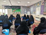 برگزاری یادواره شهدا در مدرسه علمیه ریحانه الرسول شهرستان دلفان با محوریت ترویج فرهنگ ایثار و جهاد تبیین