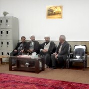 معاون منابع انسانی و پشتیبانی مرکز مدیریت حوزه‌های علمیه خواهران از مدرسه علمیه فاطمه معصومه (س) اهواز بازدید کرد