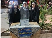 از پاتوق دخترانه تا نمایشگاه‌های حماسی؛ میزبانی موکب جهادگران فاطمی فسا از زائران فرهنگ ایثار