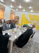 بازدید معاون منابع انسانی و پشتیبانی مرکز مدیریت از مدرسه علمیه  الزهرا (س) شهرستان مسجدسلیمان
