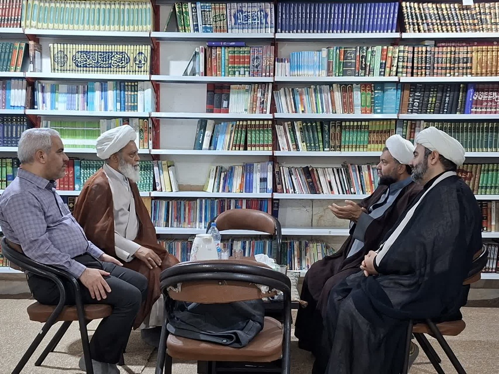 بازدید معاون محترم منابع انسانی و پشتیبانی مرکز مدیریت حوزه علمیه خواهران از مدرسه علمیه فاطمیه اروندکنار