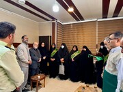 تجلیل حوزه علمیه خواهران حضرت زینب (س) ملایر از حافظان امنیت