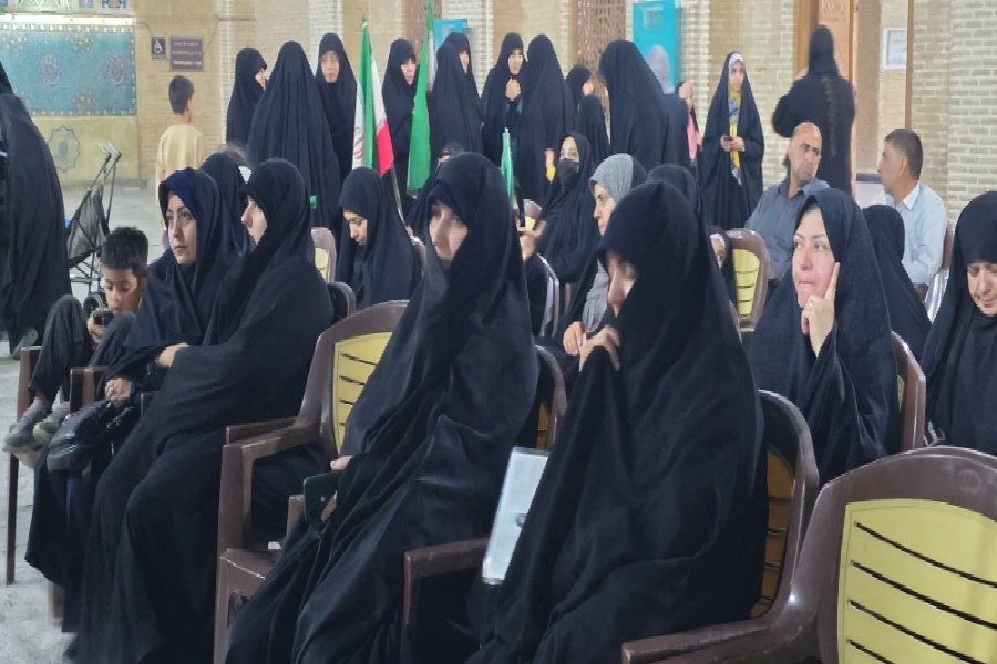 بازدید از موکب های استان یزد توسط  معاون فرهنگی حوزه‌های خواهران کشور