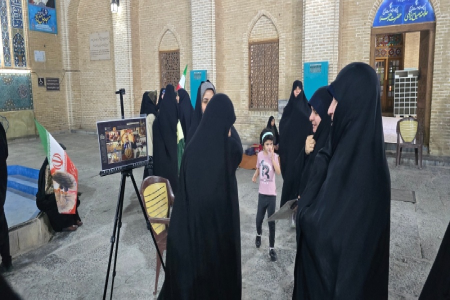 بازدید از موکب های استان یزد توسط  معاون فرهنگی حوزه‌های خواهران کشور