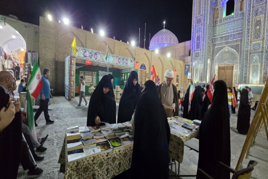 بازدید از موکب های استان یزد توسط  معاون فرهنگی حوزه‌های خواهران کشور