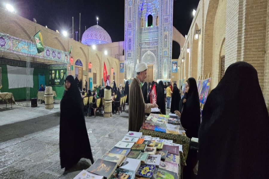 بازدید از موکب های استان یزد توسط  معاون فرهنگی حوزه‌های خواهران کشور