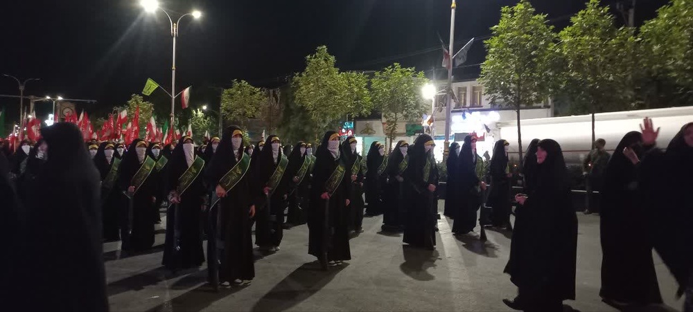 تجدید میثاق با خون شهدا در رزمایش گسترده ۲هزار نفری جانفدا در رزن