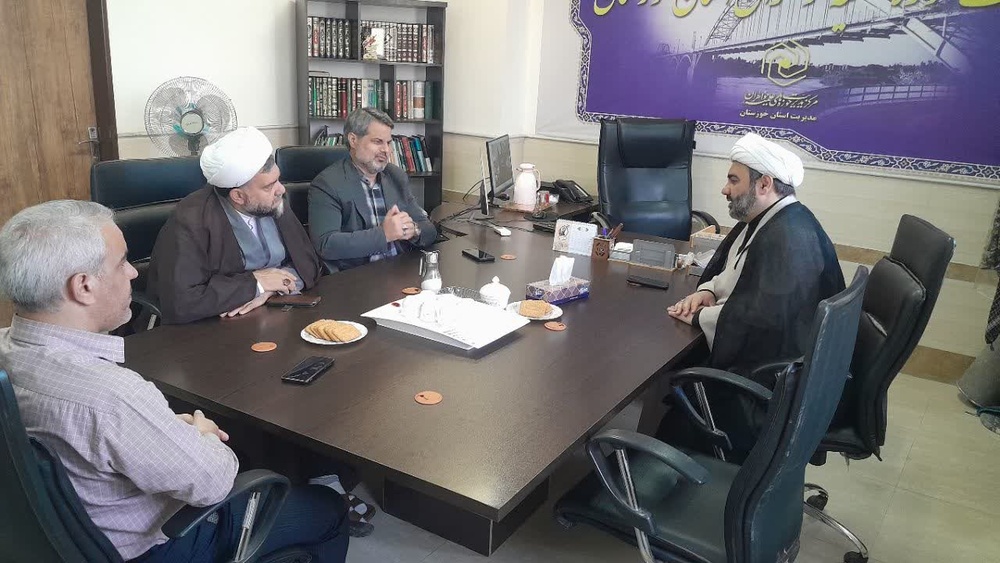 بررسی ظرفیت‌های پشتیبانی و رفع چالش‌های مدارس علمیه خواهران در نشست با معاونت محترم منابع انسانی و پشتیبانی مرکز مدیریت