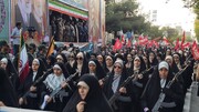 حضور پرشور طلاب خواهر استان چهارمحال و بختیاری در رزمایش جان‌فدایان بام ایران