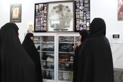 مدیر حوزه علمیه خواهران استان قم با خانواده شهید عباس اسدی دیدار کرد
