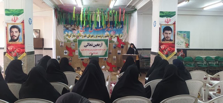 آغاز برنامه «اربعین تعالی» طلاب جدیدالورود در مدرسه علمیه حضرت زینب(س) ملایر