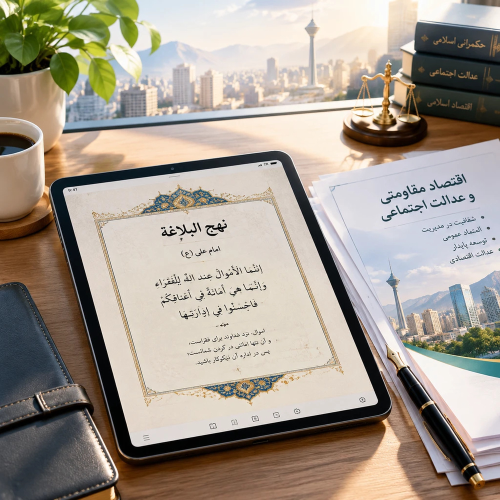 تاب‌آوری جامعه در گروِ اصلاح ساختارها و عدالت‌ورزی مسئولان است/ مدیریت حکمرانی در عصر تحریم با آموزه‌های نهج‌البلاغه