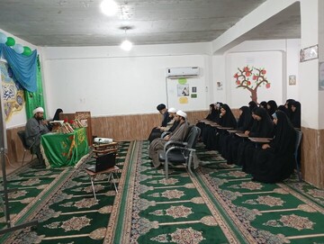 مراسم افتتاحیه طرح اربعین تعالی مدرسه علمیه الزهرا (سلام‌الله‌علیها) رمشک