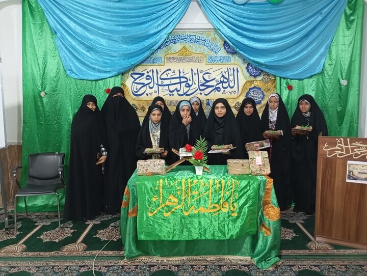 تصاویر/ مراسم افتتاحیه طرح اربعین تعالی مدرسه علمیه الزهرا (س) رمشک