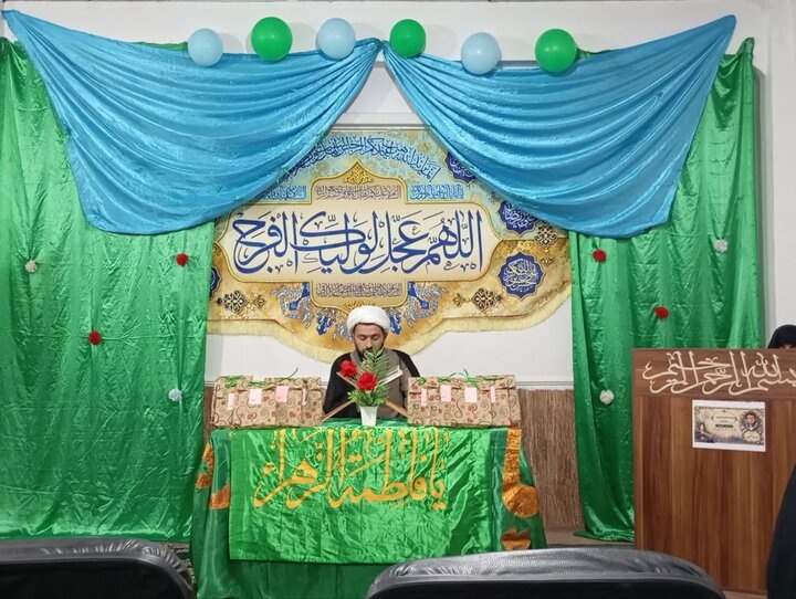مراسم افتتاحیه طرح اربعین تعالی مدرسه علمیه الزهرا (سلام‌الله‌علیها) رمشک