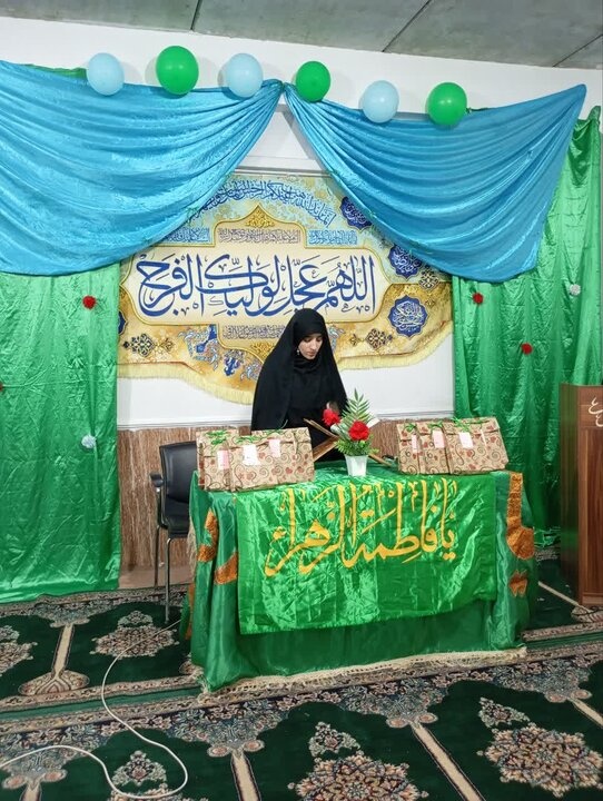 مراسم افتتاحیه طرح اربعین تعالی مدرسه علمیه الزهرا (سلام‌الله‌علیها) رمشک