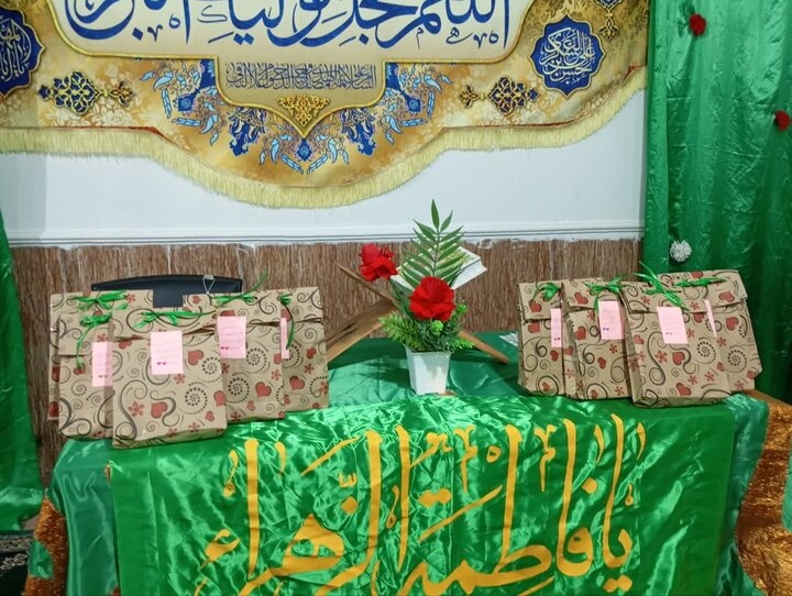 مراسم افتتاحیه طرح اربعین تعالی مدرسه علمیه الزهرا (سلام‌الله‌علیها) رمشک