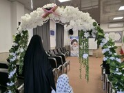 تصاویر/ استمرار طرح اربعین تعالی در مدرسه علمیه نرجسیه سیرجان