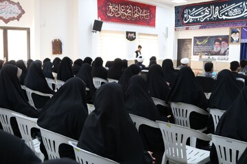 تصاویر/ آیین افتتاحیه سال تحصیلی جدید مدارس علمیه خواهران بوشهر