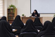 برگزاری نشست اخلاقی راه بندگی؛ از خودشناسی تا خداشناسی در مدرسه علمیه فاطمیه نجف‌آباد
