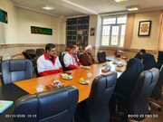 تأکید بر توسعه آموزش‌های امدادی و تشکیل کانون‌های هلال احمر در حوزه‌های علمیه خواهران استان همدان