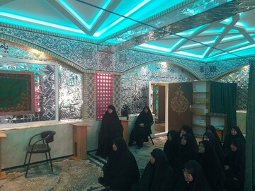 اختتامیه طرح «اربعین تعالی» طلاب جدیدالورود مدرسه علمیه فاطمیه بردسیر