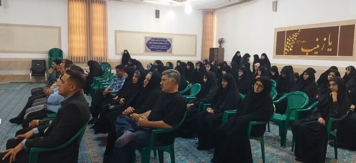 مراسم اختتامیه طرح «اربعین تعالی» در مدرسه علمیه حضرت زینب سلام‌الله‌علیها کرمان