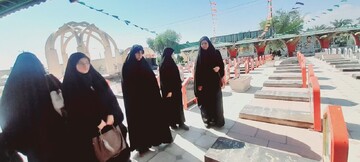 اختتامیه طرح اربعین تعالی طلاب مدرسه علمیه الزهرا(س) جیرفت