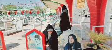 اختتامیه طرح اربعین تعالی طلاب مدرسه علمیه الزهرا(س) جیرفت