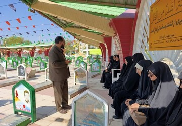 اختتامیه طرح اربعین تعالی طلاب مدرسه علمیه الزهرا(س) جیرفت