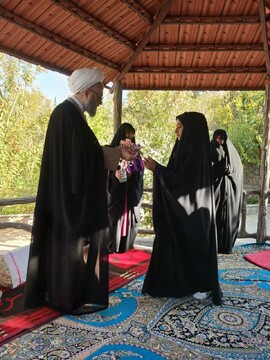 اختتامیه طرح اربعین تعالی طلاب مدرسه علمیه الزهرا(س) شهداد