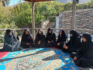 اختتامیه طرح اربعین تعالی طلاب مدرسه علمیه الزهرا(س) شهداد